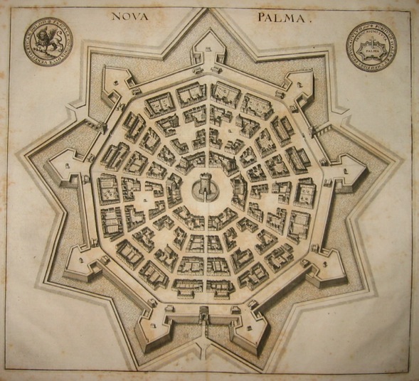 Merian Matthà¤us (1593-1650) Nova Palma 1640 Francoforte 